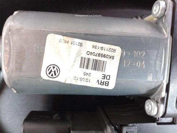 5K4839730J ELEVALUNAS PUERTA LAT TRA DER VW GOLF VI (5K1) |Desguaces La Cabaña