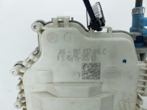 8X1837076C CERRADURA PUERTA LAT DEL DER AUDI A3 Sportback (8VA, 8VF) |Desguaces La Cabaña