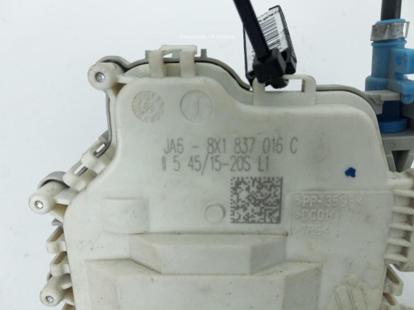 8X1837076C CERRADURA PUERTA LAT DEL DER AUDI A3 Sportback (8VA, 8VF) |Desguaces La Cabaña