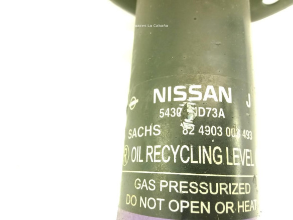 5430JD73A AMORTIGUADOR DEL IZQ NISSAN QASHQAI / QASHQAI +2 I (J10, JJ10) |Desguaces La Cabaña