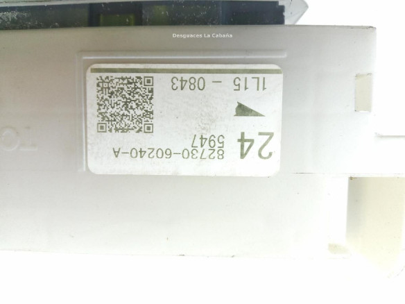8273060240A CAJA FUSIBLES INTERIOR (BSI) TOYOTA LAND CRUISER PRADO (_J15_) |Desguaces La Cabaña