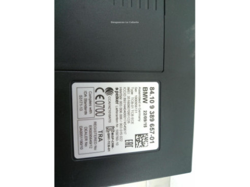  84109389657 MODULO ELECTRONICO 2 BMW X3 (F25) |Desguaces La Cabaña