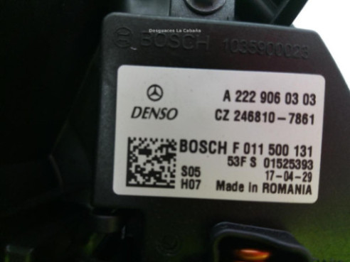 A2469061601 MOTOR CALEFACCION MERCEDES BENZ CLASE A (W176) |Desguaces La Cabaña