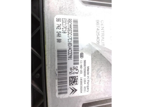 9674254080 CENTRALITA MOTOR CITROEN C3 II |Desguaces La Cabaña