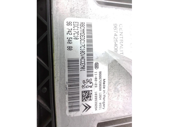 9674254080 CENTRALITA MOTOR CITROEN C3 II |Desguaces La Cabaña