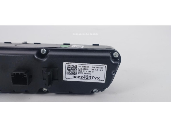 98224347YX MANDO CLIMA OPEL GRANDLAND X (A18) |Desguaces La Cabaña