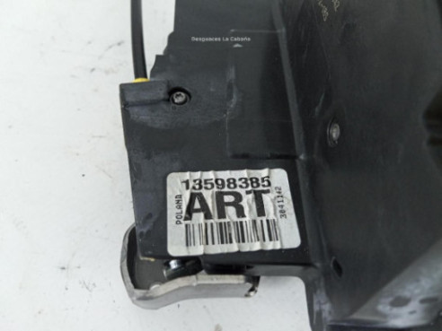 13598385 CERRADURA PUERTA LAT TRA DER OPEL ASTRA K (B16) |Desguaces La Cabaña