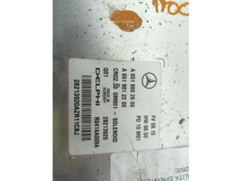 A6519002600 CENTRALITA MOTOR MERCEDES BENZ SPRINTER 3-t Furgón (906) |Desguaces La Cabaña