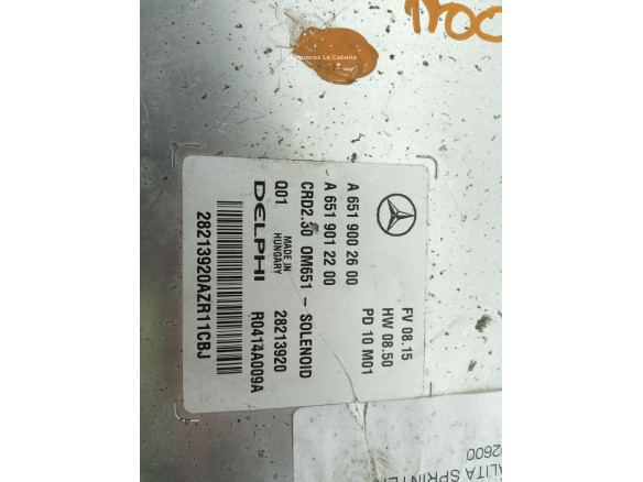 A6519002600 CENTRALITA MOTOR MERCEDES BENZ SPRINTER 3-t Furgón (906) |Desguaces La Cabaña