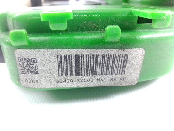 814203Z000 CERRADURA PUERTA LAT TRA DER HYUNDAI i40 (VF) |Desguaces La Cabaña