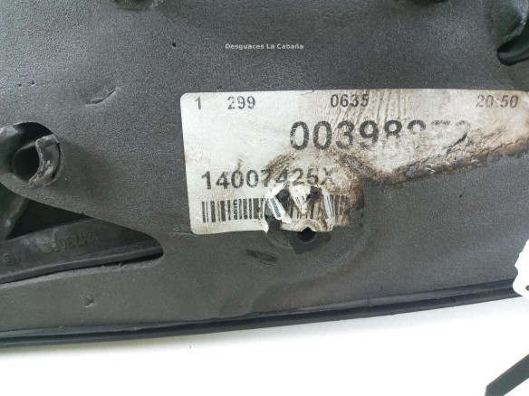ESPEJO IZQ PEUGEOT EXPERT Furgón (VF3A_, VF3U_, VF3X_) |Desguaces La Cabaña