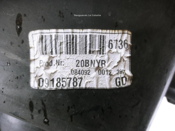 09185787 FARO DERECHO OPEL VECTRA C (Z02) |Desguaces La Cabaña