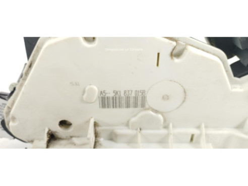 5K1837015D CERRADURA PUERTA LAT DEL IZQ VW GOLF VI (5K1) |Desguaces La Cabaña