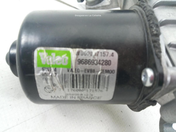 9686934280 MOTOR LIMPIAPARABRISAS DEL CITROEN DS5 |Desguaces La Cabaña