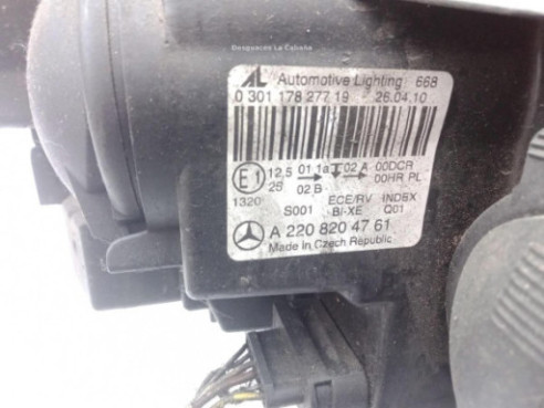 A2208204761 FARO IZQUIERDO MERCEDES BENZ CLASE S (W220) |Desguaces La Cabaña
