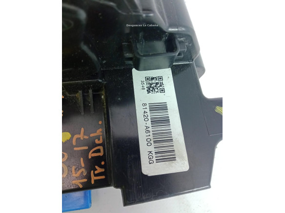 81420A6100KGG CERRADURA PUERTA LAT TRA DER HYUNDAI i30 (GD) |Desguaces La Cabaña