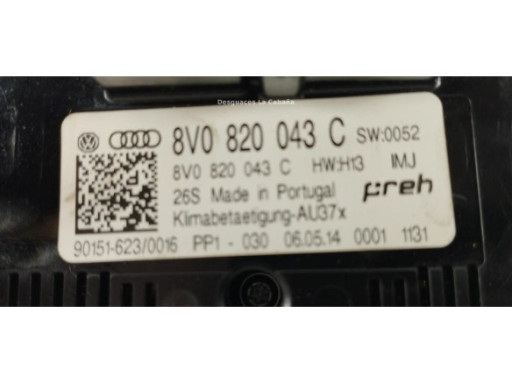 02Z911024L ARRANQUE AUDI A3 (8V1, 8VK)|Desguaces La Cabaña