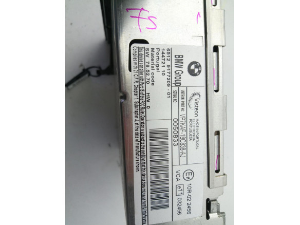 65129177209 MODULO RADIO BMW 1 (E81) |Desguaces La Cabaña