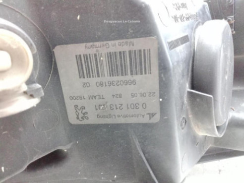 9660236180 FARO IZQUIERDO PEUGEOT 407 (6D_) |Desguaces La Cabaña