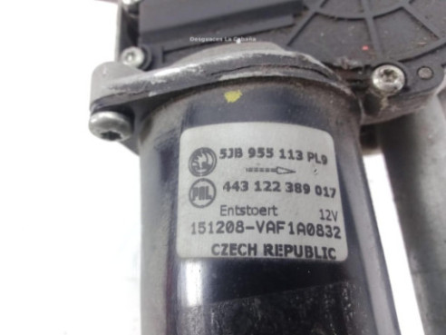 5JB955113P MOTOR LIMPIAPARABRISAS DEL SKODA FABIA III (NJ3) |Desguaces La Cabaña