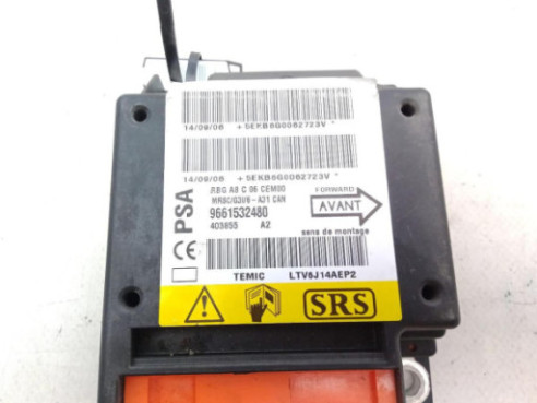 9661532480, CENTRALITA AIRBAG CITROEN C3 I (FC_) |Desguaces La Cabaña
