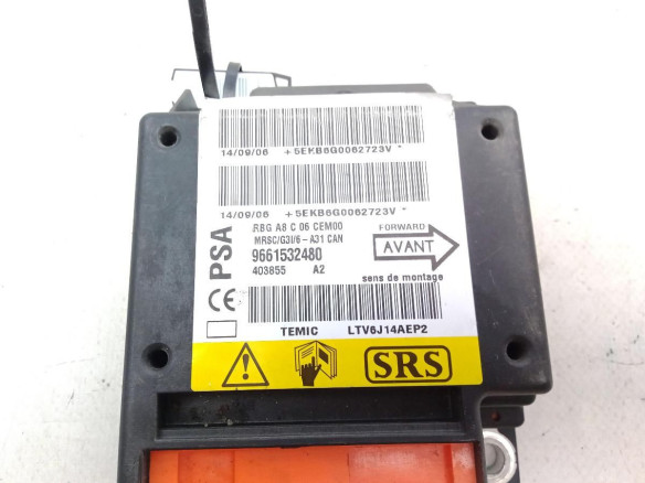 9661532480, CENTRALITA AIRBAG CITROEN C3 I (FC_) |Desguaces La Cabaña