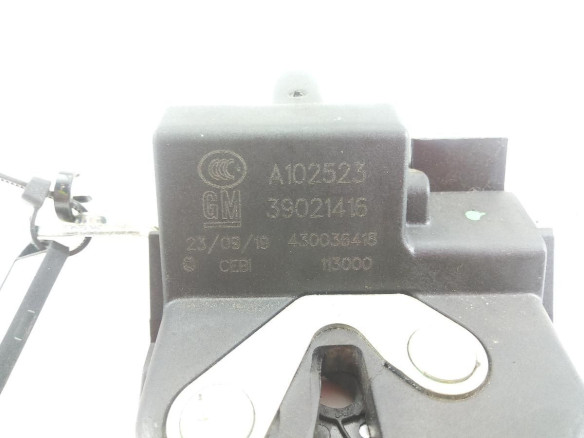 39021416 CERRADURA PORTON / TAPA MALETA OPEL ASTRA K (B16) |Desguaces La Cabaña