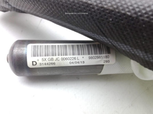 9802985180 AIRBAG CORTINA DER PEUGEOT 508 |Desguaces La Cabaña