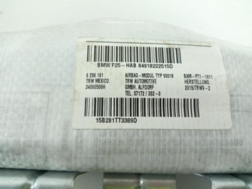 AIRBAG CORTINA IZQ BMW X3 (F25) |Desguaces La Cabaña