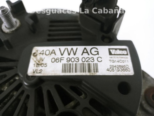 06F903023C ALTERNADOR VW GOLF V (1K1) |Desguaces La Cabaña