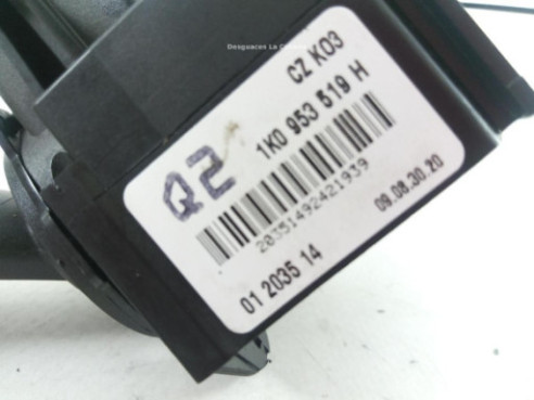 1K0953519H, MANDO LIMPIAPARABRISAS VW GOLF VI (5K1) |Desguaces La Cabaña