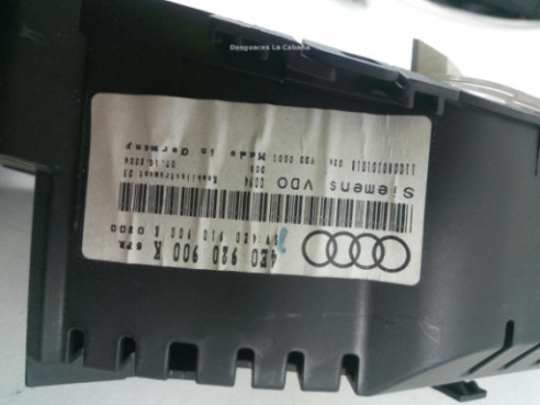 4E0920900K CUADRO INSTRUMENTOS AUDI A8 (4E2, 4E8) |Desguaces La Cabaña