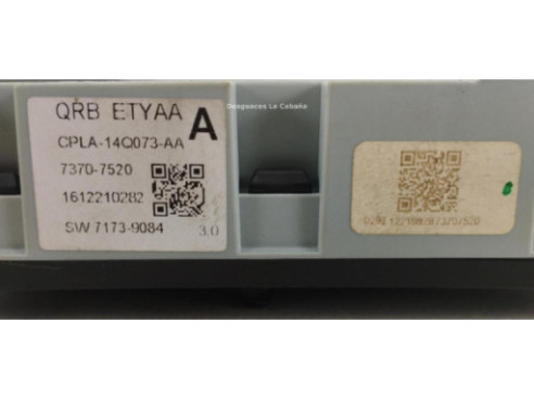 CPLA14Q073AA CAJA FUSIBLES INTERIOR (BSI) JAGUAR XE (X760) |Desguaces La Cabaña