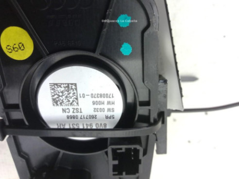 8V0941531AR CONMUTADOR LUCES AUDI A3 Sportback (8VA, 8VF) |Desguaces La Cabaña