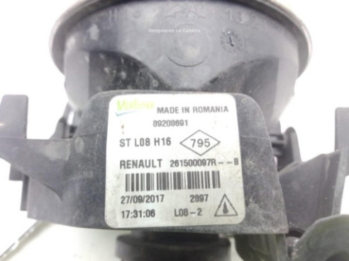 261500097R NIEBLA DEL IZQ DACIA SANDERO II |Desguaces La Cabaña