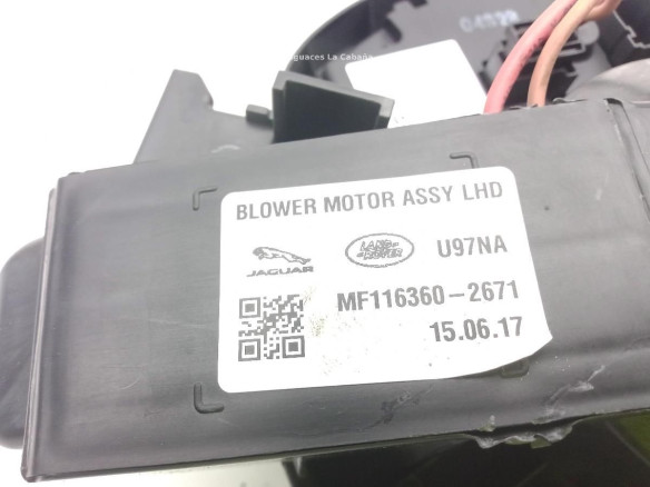MF116360 MOTOR CALEFACCION JAGUAR XE (X760)|Desguaces La Cabaña