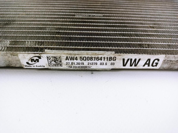 5Q0816411BG RADIADOR AIRE ACONDICIONADO SEAT LEON (5F1)|Desguaces La Cabaña