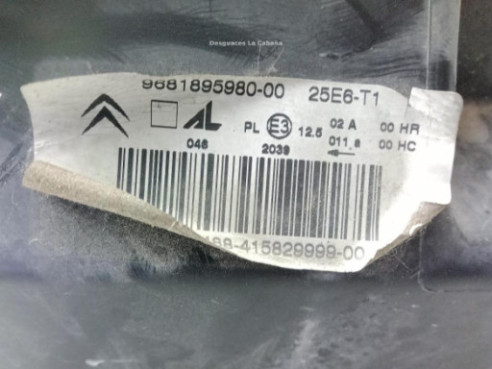 9681895980 FARO DERECHO CITROEN C3 Pluriel (HB_)|Desguaces La Cabaña
