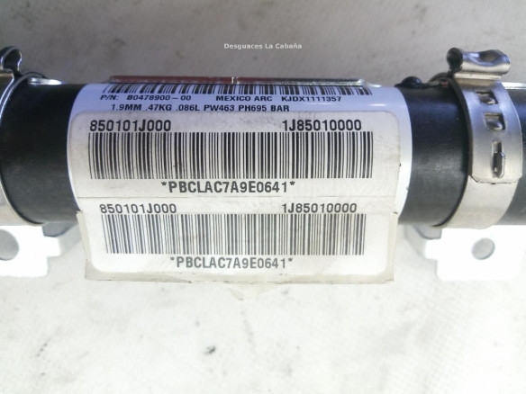 850101J000 AIRBAG CORTINA DER HYUNDAI i20 (PB, PBT)|Desguaces La Cabaña