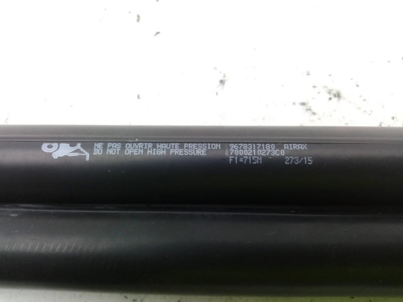 9678317180 AMORTIGUADOR PORTON / TAPA MALETA PEUGEOT 2008|Desguaces La Cabaña
