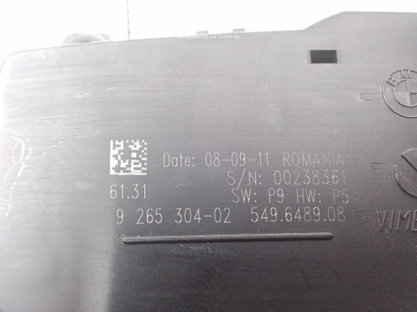 926530402 CONMUTADOR LUCES BMW 1 (F20)|Desguaces La Cabaña