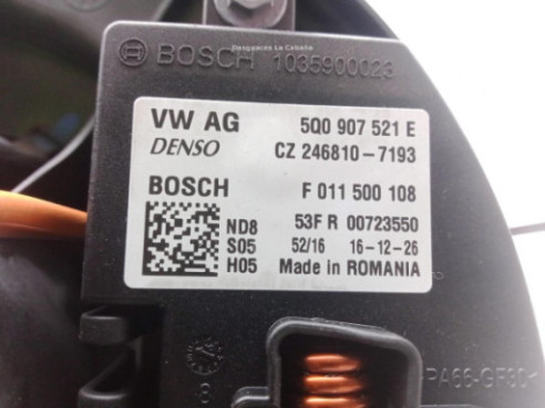 5Q0907521E MOTOR CALEFACCION SEAT ATECA (KH7)|Desguaces La Cabaña