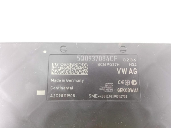 5Q0937084CF MODULO ELECTRONICO 6 SEAT ATECA (KH7)|Desguaces La Cabaña