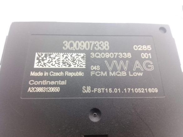 3Q0907338 MODULO ELECTRONICO 1 SEAT ATECA (KH7)|Desguaces La Cabaña