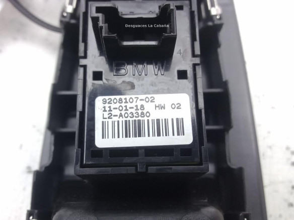 920810702 MANDO ELEVALUNAS PUERTA LAT DEL DER BMW 2 Gran Tourer (F46)|Desguaces La Cabaña