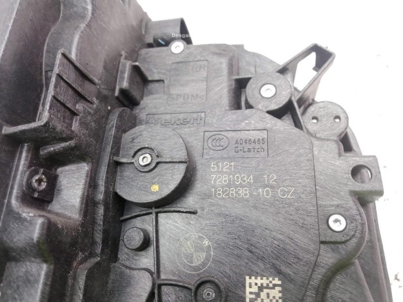 7281934 CERRADURA PUERTA LAT DEL DER BMW 2 Gran Tourer (F46)|Desguaces La Cabaña