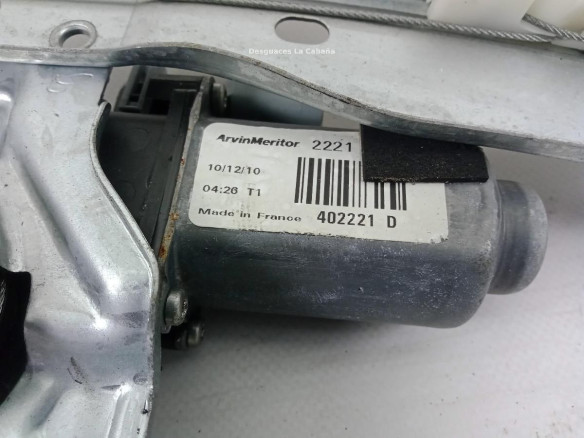 9222FV  ELEVALUNAS PUERTA LAT DEL DER CITROEN DS3|Desguaces La Cabaña