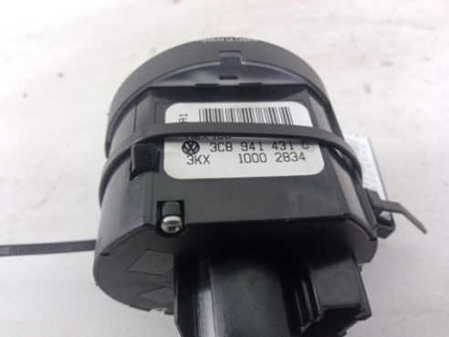 3C8941431C CONMUTADOR LUCES VW GOLF VI (5K1)|Desguaces La Cabaña