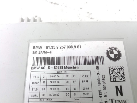 61359257098 MODULO ELECTRONICO 8 BMW 3 (F30, F80)|Desguaces La Cabaña