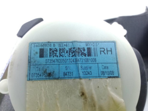 CINTURON TRASERO DERECHA|Desguaces La Cabaña 2